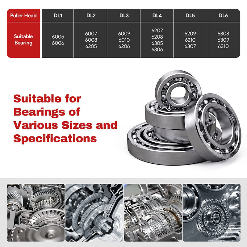 Three-jaw Bearing Puller