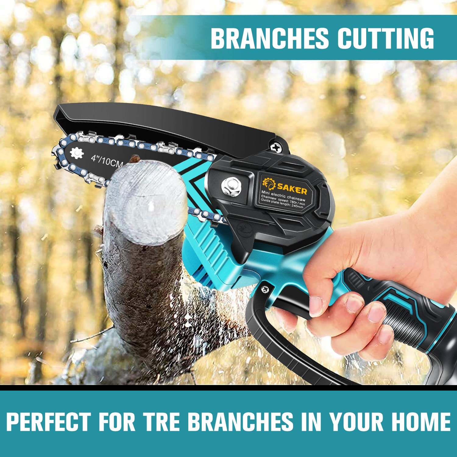 Mini Chainsaw Accessories - 6 Inch Guide Bar