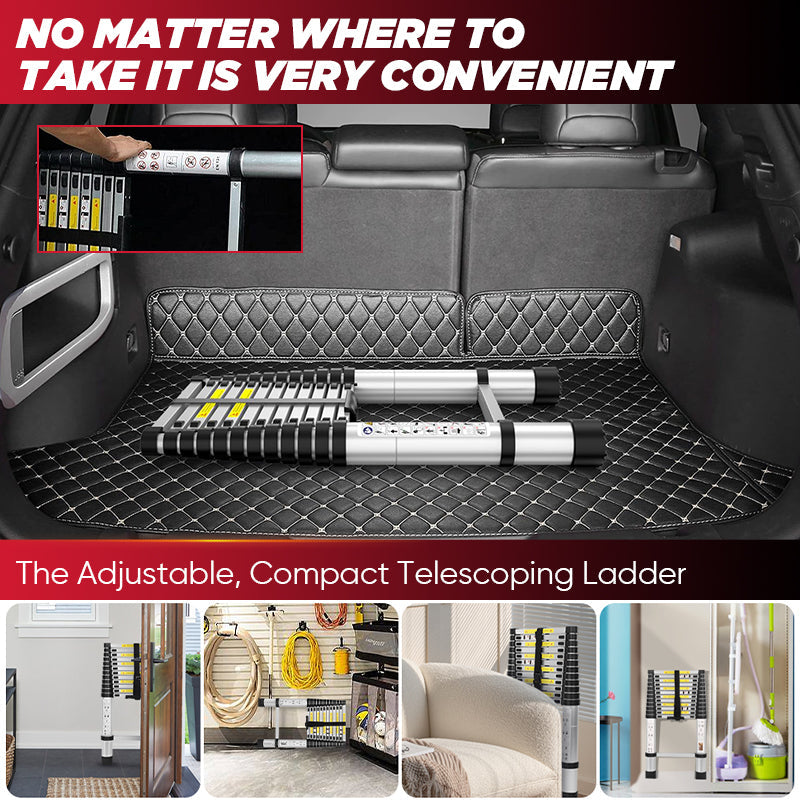 Portable Collapsible Extension Ladder