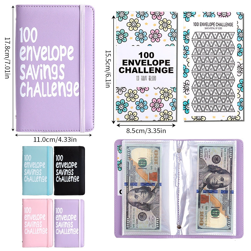 100 envelopes money saving challenge